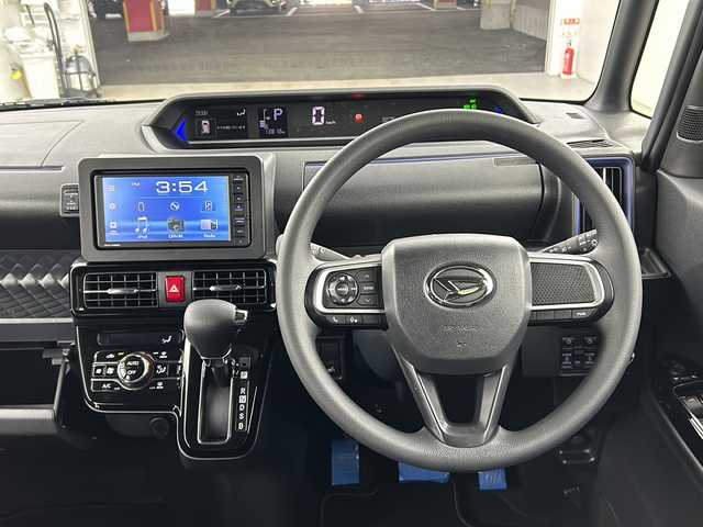 ダイハツ タント カスタム X スタイルセレクション 愛知県 2022(令4)年 1.4万km シャイニングホワイトパール 純正ディスプレイオーディオ/・ＣＤ　ＤＶＤ　Ｂｌｕｅｔｏｏｔｈ　バックカメラ　/ビルトインＥＴＣ　/前後ドライブレコーダー　/衝突軽減ブレーキ　/ＬＥＤヘッドライト　/純正アルミホイール　/半革シート　/シートヒーター/スマートキー