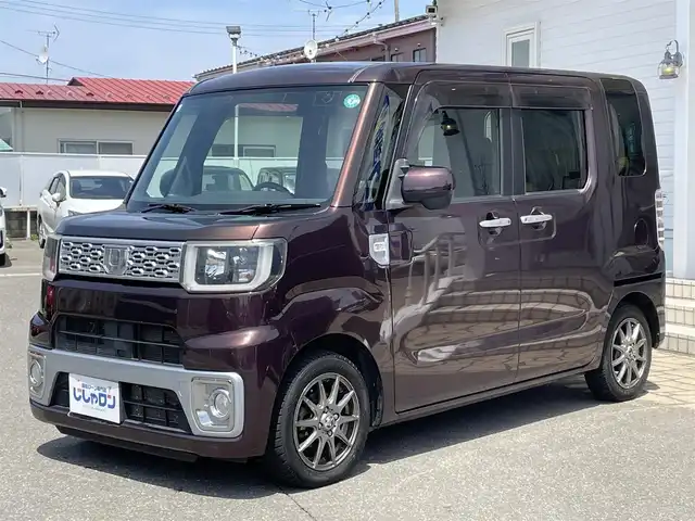 ダイハツ ウェイク G 秋田県 2015(平27)年 9.1万km プラムブラウンクリスタルマイカ (株)IDOMが運営する【じしゃロン 秋田店】の自社ローン専用車両になります。こちらは現金またはオートローンご利用時の価格です。自社ローンご希望の方は別途その旨お申付け下さい/メモリナビ/フルセグテレビ/バックカメラ/ドアバイザー/プッシュスタート/両側パワースライドドア/ETC/シートヒーター