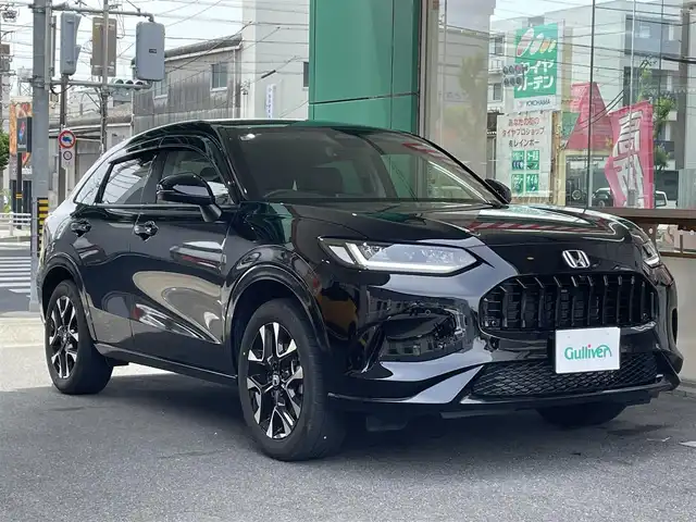ホンダ ＺＲ－Ｖ Z 愛知県 2024(令6)年 0.7万km クリスタルブラックパール ワンオーナー/HONDAコネクトディスプレイナビ/・インターナビ／Bluetooth／地デジTV/・Apple Car Play／Android Auto/マルチビューカメラ/BOSEプレミアムサウンドシステム/黒革シート/前席パワーシート〈運転席メモリ付〉/前席シートヒーター/ワイヤレスチャージ/ステアリングヒーター/LEDヘッドライト／アクティブコーナリングライト/ハンズフリーパワーバックドア/HONDA SENSING/・衝突軽減ブレーキ/・誤発進抑制制御／後方誤発進抑制制御/・歩行者事故低減ステアリング/・路外逸脱抑制制御/・渋滞追従機能付アクティブクルーズコントロール/・車線維持支援システム/・先行車発進告知/・標識認識/・オートハイビーム/・ブラインドスポットインフォメーション/・パーキングセンサーシステム/・後退出庫サポート/純正18インチAW/スマートキーシステム