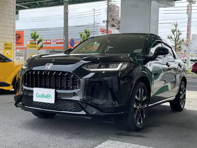 ホンダ ＺＲ－Ｖ Z 愛知県 2024(令6)年 0.7万km クリスタルブラックパール ワンオーナー/HONDAコネクトディスプレイナビ/・インターナビ／Bluetooth／地デジTV/・Apple Car Play／Android Auto/マルチビューカメラ/BOSEプレミアムサウンドシステム/黒革シート/前席パワーシート〈運転席メモリ付〉/前席シートヒーター/ワイヤレスチャージ/ステアリングヒーター/LEDヘッドライト／アクティブコーナリングライト/ハンズフリーパワーバックドア/HONDA SENSING/・衝突軽減ブレーキ/・誤発進抑制制御／後方誤発進抑制制御/・歩行者事故低減ステアリング/・路外逸脱抑制制御/・渋滞追従機能付アクティブクルーズコントロール/・車線維持支援システム/・先行車発進告知/・標識認識/・オートハイビーム/・ブラインドスポットインフォメーション/・パーキングセンサーシステム/・後退出庫サポート/純正18インチAW/スマートキーシステム