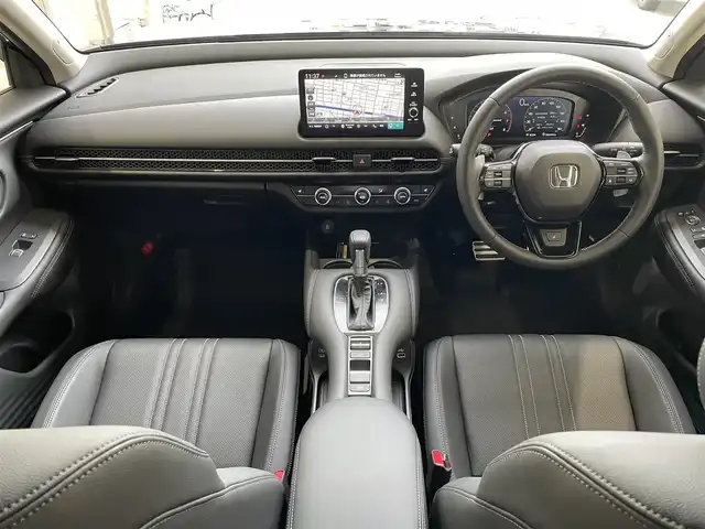 ホンダ ＺＲ－Ｖ Z 愛知県 2024(令6)年 0.7万km クリスタルブラックパール ワンオーナー/HONDAコネクトディスプレイナビ/・インターナビ／Bluetooth／地デジTV/・Apple Car Play／Android Auto/マルチビューカメラ/BOSEプレミアムサウンドシステム/黒革シート/前席パワーシート〈運転席メモリ付〉/前席シートヒーター/ワイヤレスチャージ/ステアリングヒーター/LEDヘッドライト／アクティブコーナリングライト/ハンズフリーパワーバックドア/HONDA SENSING/・衝突軽減ブレーキ/・誤発進抑制制御／後方誤発進抑制制御/・歩行者事故低減ステアリング/・路外逸脱抑制制御/・渋滞追従機能付アクティブクルーズコントロール/・車線維持支援システム/・先行車発進告知/・標識認識/・オートハイビーム/・ブラインドスポットインフォメーション/・パーキングセンサーシステム/・後退出庫サポート/純正18インチAW/スマートキーシステム