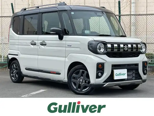 スズキ スペーシア ギア HYBRID XZ 東京都 2024(令6)年 0.4万km 茶 ケンウッドナビ/バックモニター/デュアルカメラブレーキサポート/車線逸脱警報機能/シートヒーター/アダプティブクルーズコントロール/両側電動スライドドア/アイドリングストップ/スマートキー