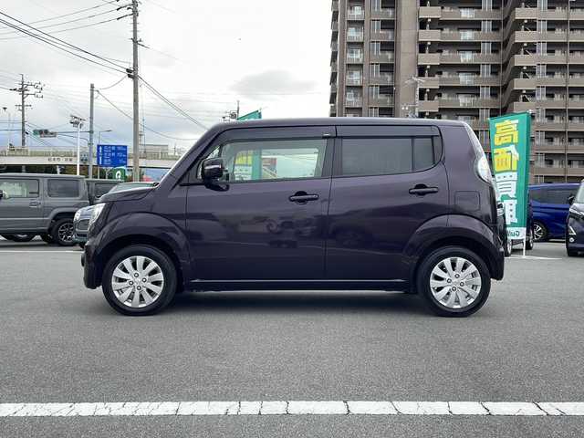 スズキ ＭＲワゴン Wit XS 茨城県 2013(平25)年 4.8万km ミステリアスバイオレットパール 社外ナビ【CN-S310D】/(CD/DVD/フルセグTV/BT)/ビルトインETC/革巻きステアリング/ステアリングスイッチ/アイドリングストップ/AACエアコン/キセノンヘッドライト/フォグランプ/オートライト/スマートキー/Pスタート/電動格納ミラー/純正14インチAW/純正ドアバイザー/スタッドレス積み込み
