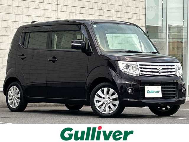 スズキ ＭＲワゴン Wit XS 茨城県 2013(平25)年 4.8万km ミステリアスバイオレットパール 特別使用車:wit/社外ナビ【CN-S310D】/(地デジTV・CD・DVD・BT・ラジオ再生)/ETC/オートライト/HIDヘッドライト/純正14inアルミホイール/純正フロアマット/スマートキー/革巻きステアリング/ステアリングスイッチ/アイドリングストップ/AACエアコン/Pスタート/電動格納ミラー