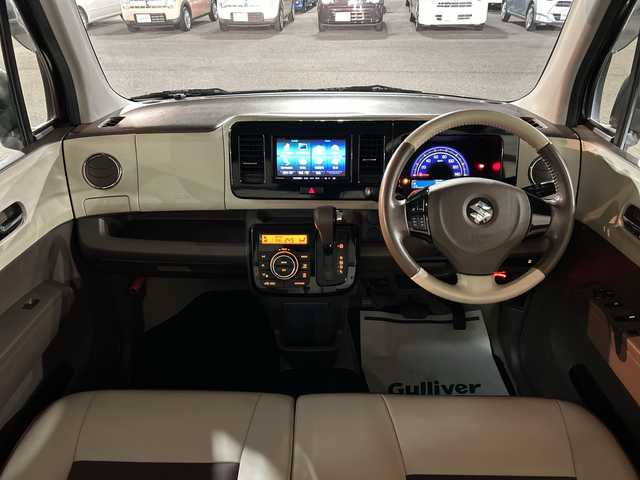 スズキ ＭＲワゴン Wit XS 茨城県 2013(平25)年 4.8万km ミステリアスバイオレットパール 特別使用車:wit/社外ナビ【CN-S310D】/(地デジTV・CD・DVD・BT・ラジオ再生)/ETC/オートライト/HIDヘッドライト/純正14inアルミホイール/純正フロアマット/スマートキー/革巻きステアリング/ステアリングスイッチ/アイドリングストップ/AACエアコン/Pスタート/電動格納ミラー