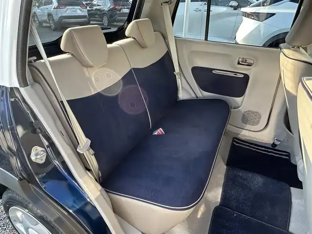 スズキ ラパン モード 大阪府 2020(令2)年 2.1万km ノクターンブルーパール/ホワイト 2トーンルーフ スズキセーフティサポート/ディーラー純正ナビ（Panasonic製）/　（フルセグTV/CD/DVD/Bluetooth/USB）/全方位モニター/前席シートヒーター/デジタルインナーミラー/ビルトインETC/純正フロアマット