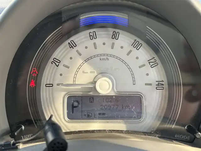 スズキ ラパン モード 大阪府 2020(令2)年 2.1万km ノクターンブルーパール/ホワイト 2トーンルーフ スズキセーフティサポート/ディーラー純正ナビ（Panasonic製）/　（フルセグTV/CD/DVD/Bluetooth/USB）/全方位モニター/前席シートヒーター/デジタルインナーミラー/ビルトインETC/純正フロアマット