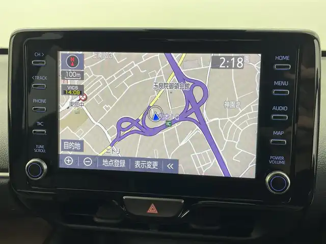 トヨタ ヤリスクロス ハイブリッド Z 熊本県 2021(令3)年 3.5万km ブラックマイカ/ホワイトパールクリスタルシャイン 2トーン 禁煙車　/純正ナビ（ＡＭ・ＦＭ・ＢＴ・フルセグ）/全方位カメラ　/ビルトインＥＴＣ　/前席シートヒーター　/運転席パワーシート　/ステアリングヒーター/前後クリアランスソナー　/トヨタセーフティーセンス/・レーダークルーズコントロール/・プリクラッシュセーフティ/・レーンキープアシスト/・標識認識機能/・ブラインドスポットモニター/横滑り防止/前後クリアランスソナー/AC100充電/純正フロアマット/純正１８インチAW/オートライト/オートマチックハイビーム/LEDヘッドライト/スマートキー/プッシュスタート/スペアキー1本/保証書　/取扱説明書