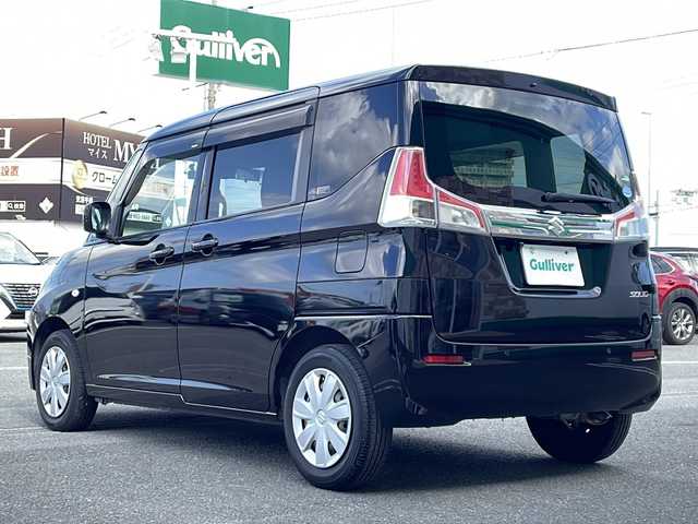 スズキ ソリオ G 徳島県 2020(令2)年 6.2万km スーパーブラックパール スズキセーフティサポート/追従式クルーズコントロール/社外7型ナビ【CN-RA07WD】/（フルセグ/Bluetooth/FM/AM/SD/ipod/USB/DISC）/バックカメラ/片側パワースライドドア/レーンキープアシスト/コーナーセンサー/ドライブレコーダー/オートライト/ドアバイザー/電格ミラー/プッシュスタート/スマートキー