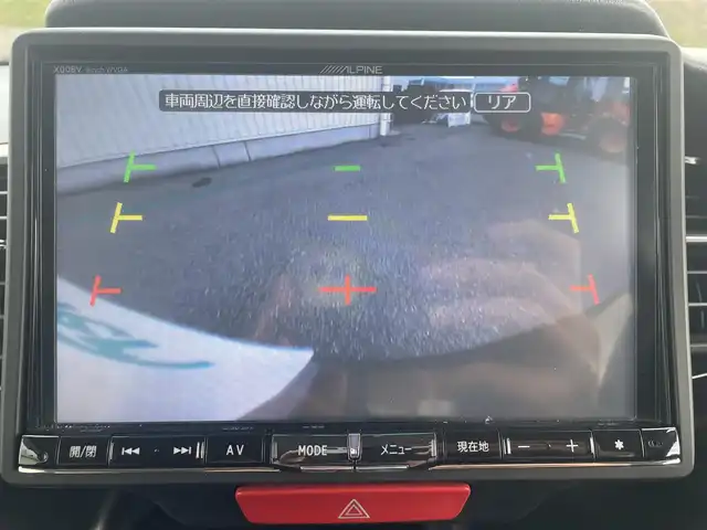 ホンダ Ｎ ＢＯＸ カスタム G 富山県 2013(平25)年 8.4万km ポリッシュドメタルメタリック ＡＬＰＩＮＥ製８インチナビ／/フルセグＴＶ／/Ｂｌｕｅｔｏｏｔｈ／/ＤＶＤ再生／/純正フリップダウンモニター／/両側パワースライドドア／/スマートキー／/ＥＴＣ／/ＨＩＤオートライト／/ステアリングスイッチ