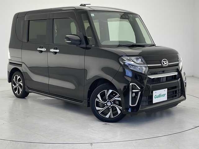 ダイハツ タント カスタム X 千葉県 2019(令1)年 4.2万km ブラックマイカメタリック 純正メモリナビ NMZK-W70D/【フルセグ/DVD/BTオーディオ】/バックカメラ/ハーフレザー調シート/両側パワースライドドア/純正14インチアルミホイール/ドライブレコーダー/スマートアシスト/クリアランスソナー/ETC/シーケンシャルウインカー/LEDヘッドライト/LEDフォグランプ/オートライト/チルトステアリング/ステアリングリモコン/前席シートヒーター/運転席シートリフター/ウインカーミラー/横滑り防止装置/アイドリングストップ/リアプライバシーガラス/エンジンプッシュスタート/ドアバイザー/フロアマット/オートリトラミラー/Wエアバック/ABS/スマートキー×2/保証書/車両取説/ナビ取説
