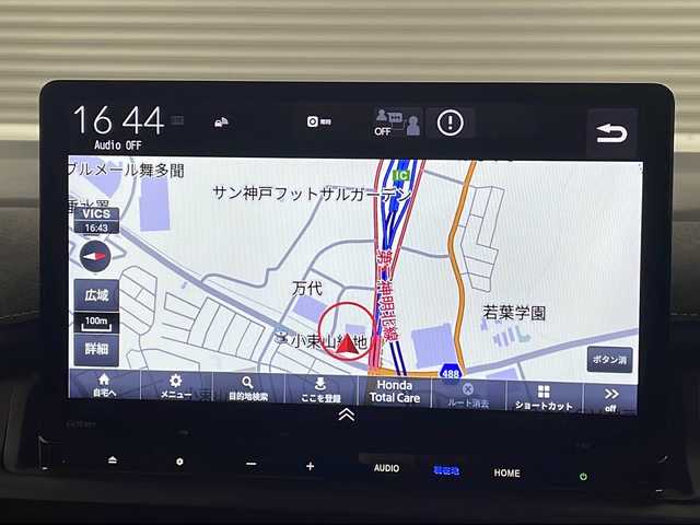 ホンダ ステップワゴン スパーダ eHEV プレミアムライン 兵庫県 2022(令4)年 2.9万km クリスタルブラックパール 純正１１．４インチナビ　全方位カメラ　１２．８インチフリップダウンモニター　両側パワースライドドア　アダプティブクルーズコントロール　前席シートヒーター　ブラインドスポットモニター　電動リアゲート　前後ドライブレコーダー