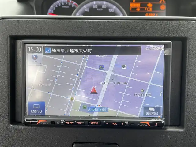 スズキ ワゴンＲ HYBRID FX 埼玉県 2020(令2)年 8.4万km スペリアホワイト (株)IDOMが運営する【じしゃロン川越店】の自社ローン専用車両になります。こちらは現金またはオートローンご利用時の価格です。自社ローンご希望の方は別途その旨お申付け下さい/社外ナビ　NXR16III/Bluetooth/CD/衝突軽減ブレーキ/レーンキープアシスト/ETC/シートヒーター/スマートキー（スペア×１）/プッシュスタート/ドアバイザー/純正フロアマット/サマータイヤ＆ホイールキャップ付き車載