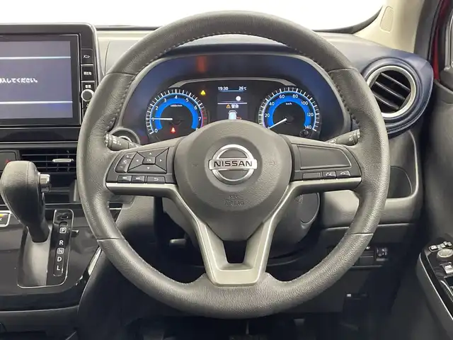 日産 デイズ ハイウェイスターX 栃木県 2021(令3)年 3.1万km スパークリングレッドM 純正ナビ/　（CD/DVD/フルセグTV/Bluetooth/MSV/AUX）/バックカメラ/アラウンドビューカメラ/エマージェンシーブレーキ/前後コーナーセンサー/ETC2.0/前方ドライブレコーダー/LEDヘッドライト/アイドリングストップ/スマートキー/プッシュスタート/純正アルミホイール/純正フロアマット