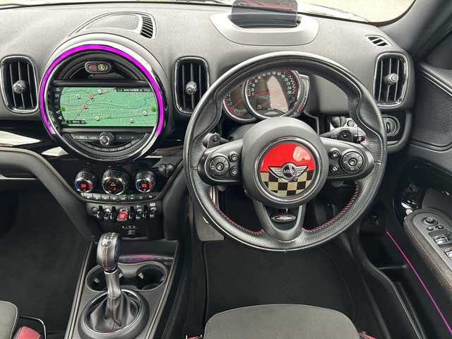 ＭＩＮＩ ミニ クロスオーバー ジョンクーパーワークス 福島県 2018(平30)年 5.5万km ミッドナイト・ブラック・メタリック 4WD/純正ナビゲーション/【BT/USB/AUX】/ヘッドアップディスプレイ/ハーフレザーシート/前席シートヒーター/LEDオートライト/バックカメラ/電動リアゲート/アダプティブクルーズコントロール/アイドリングストップ/パドルシフト/ステアリングリモコン/フロアマット