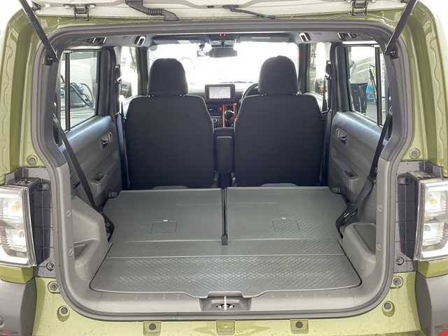 ダイハツ タフト G ターボ 兵庫県 2021(令3)年 0.9万km フォレストカーキメタリック ・社外ナビ/Bluetooth/CD/DVD/TV/・全方位カメラ/・ETC/・前後ドライブレコーダー/・スカイフィールトップ/・前後コーナーセンサー/・アイドリングストップ/・ステアリングスイッチ/・レーダークルーズコントロール/・横滑り防止装置/・盗難防止装置/・スマートアシスト/・LEDオートライト/・オートマチックハイビーム/・純正15インチアルミホイール/・社外フロアマット/・前席シートヒーター/・電動パーキングブレーキ/・保証書/・取扱説明書/・ドアバイザー