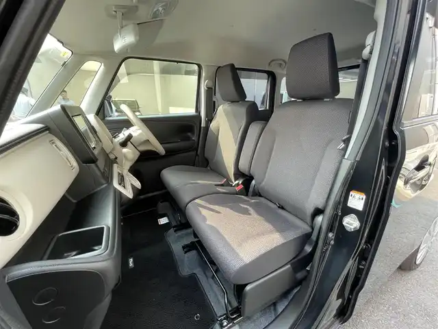 スズキ ワゴンＲ スマイル G 滋賀県 2023(令5)年 0.6万km 黒 禁煙車/社外8インチナビ/CD.DVD.フルセグ.Bluetooth/デュアルカメラブレーキサポート/車線逸脱警報/オートライト/コーナーセンサー/両側スライドドア/スマートキー/スペアキー