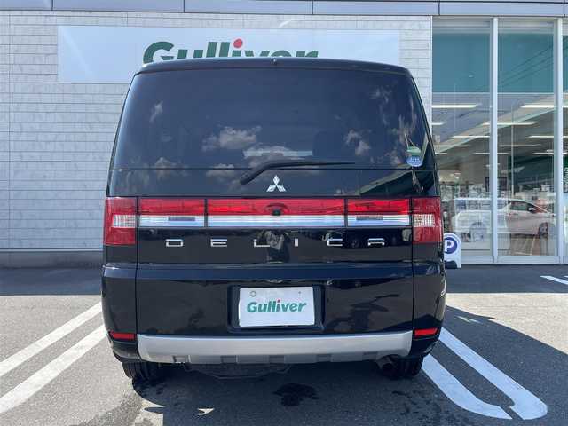 三菱 デリカＤ：５ M 福岡県 2015(平27)年 10万km ダイヤモンドブラックマイカ 社外ECLIPSE9型ナビ(フルセグTV/CD/DVD/BT)バックモニタ片側電動パワスラETCUSB純正フロアマットスマートキー