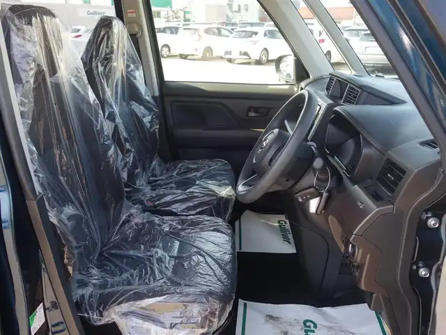 ダイハツ トール X 山形県 2022(令4)年 6.7万km レーザーブルークリスタルシャイン 4WD/衝突被害軽減システム/メモリナビ/　　【CD DVD BT USB AUX】/バックカメラ/パワースライドドア/オートライト/ドライブレコーダー/アイドリングストップ/コーナーセンサー/ステアリングスイッチ/電動格納ミラー/フロアマット/スマートキー×2/ETC