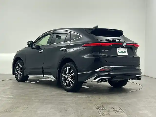 トヨタ ハリアー ハイブリッド G 三重県 2021(令3)年 4.9万km プレシャスブラックパール /禁煙車//純正ナビ/（BT/AUX/Miracast/フルセグTV）//モデリスタフルエアロ//プリクラッシュセーフティ//バックカメラ//BSM//レーダークルーズコントロール//デジタルインナーミラー//純正ドライブレコーダー（前後）//パワーバックドア//パワーシート//ビルトインETC//ハーフレザーシート//ステアリングスイッチ//オートブレーキホールド