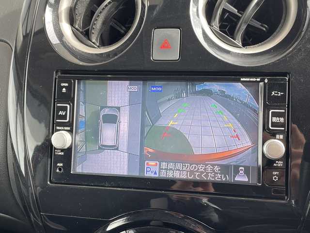 日産 ノート e－パワー X 愛知県 2016(平28)年 4.6万km プレミアムコロナオレンジ 純正ナビ　SDカードなし/全方位カメラ/コーナーセンサー/ETC/LEDヘッドライト/レーンキープアシスト/オートライト/ドライブレコーダー/ステアリングスイッチ/スマートキー/プッシュスタート