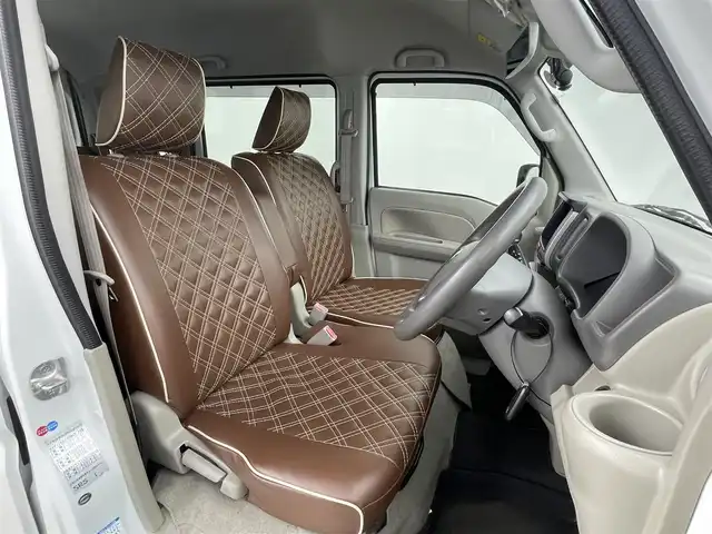 スズキ エブリィ ワゴン PZターボ 大分県 2016(平28)年 8.4万km パールホワイト ハイルーフ/ターボ車/レーダーブレーキサポート/オーディオレス/左側電動スライドドア/プッシュスタート/ETC/革調シートカバー/横滑り防止装置/電動格納ミラー/社外フロアマット/オートライト/HIDヘッドライト/フォグランプ/純正14インチアルミホイール/スペアキー有り