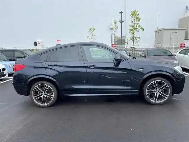ＢＭＷ Ｘ４ xDrive 28i Mスポーツ 大阪府 2015(平27)年 6.5万km 黒 ACC/インテリジェントセーフティ/コンフォートアクセス/純正ナビ/Bカメラ/地デジTV/ハーフレザー/パドルシフト/Pスタート