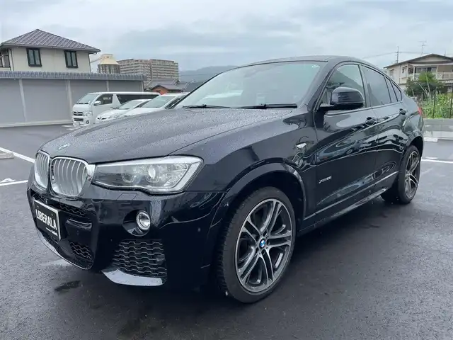 ＢＭＷ Ｘ４ xDrive 28i Mスポーツ 大阪府 2015(平27)年 6.5万km 黒 ACC/インテリジェントセーフティ/コンフォートアクセス/純正ナビ/Bカメラ/地デジTV/ハーフレザー/パドルシフト/Pスタート