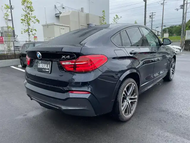 ＢＭＷ Ｘ４ xDrive 28i Mスポーツ 大阪府 2015(平27)年 6.5万km 黒 ACC/インテリジェントセーフティ/コンフォートアクセス/純正ナビ/Bカメラ/地デジTV/ハーフレザー/パドルシフト/Pスタート
