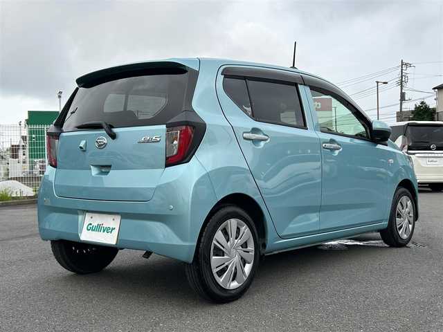 ダイハツ ミラ イース X リミテッド SAⅢ 静岡県 2021(令3)年 0.5万km スカイブルーメタリック パワーステアリング/パワーウィンドウ/リモコンキー/マニュアルエアコン/スペアキー１本/USB入力端子/純正ナビ（CD/DVD/BT/フルセグ）/ドライブレコーダー/純正フロアマット/ABS/横滑り防止装置/コーナーセンサー前後/盗難防止装置/オートライト/オートマチックハイビーム/Wエアバック/衝突軽減システム