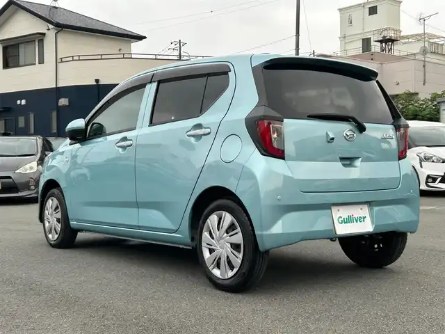 ダイハツ ミラ イース X リミテッド SAⅢ 静岡県 2021(令3)年 0.5万km スカイブルーメタリック パワーステアリング/パワーウィンドウ/リモコンキー/マニュアルエアコン/スペアキー１本/USB入力端子/純正ナビ（CD/DVD/BT/フルセグ）/ドライブレコーダー/純正フロアマット/ABS/横滑り防止装置/コーナーセンサー前後/盗難防止装置/オートライト/オートマチックハイビーム/Wエアバック/衝突軽減システム