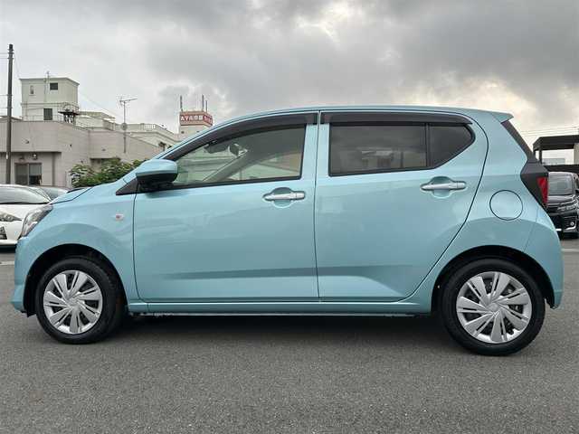 ダイハツ ミラ イース X リミテッド SAⅢ 静岡県 2021(令3)年 0.5万km スカイブルーメタリック パワーステアリング/パワーウィンドウ/リモコンキー/マニュアルエアコン/スペアキー１本/USB入力端子/純正ナビ（CD/DVD/BT/フルセグ）/ドライブレコーダー/純正フロアマット/ABS/横滑り防止装置/コーナーセンサー前後/盗難防止装置/オートライト/オートマチックハイビーム/Wエアバック/衝突軽減システム