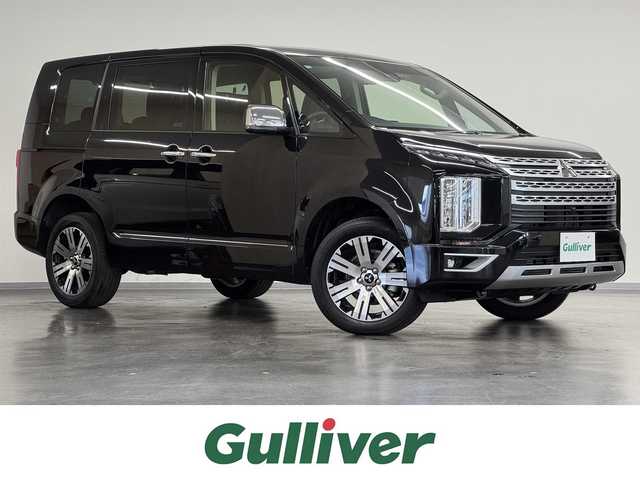 三菱 デリカＤ：５ P 三重県 2024(令6)年 0.1万km アメジストブラック 2.2L ディーゼルターボ/パートタイム4WD/MTモード付インパネ8AT/マルチアラウンドモニター（ルームミラー送出）/両側オートスライドドア/e-Assist/・衝突被害軽減ブレーキシステム［FCM］/・車線逸脱警報システム［LDW］/・レーダークルーズコントロールシステム［ACC］/・オートマチックハイビーム［AHB］/・誤発進抑制機能（前進時）/・後側方車両検知警報システム（レーンチェンジアシスト機能付）［BSW/LCA］/・後退時交差車両検知警報システム［RCTA］/装備/・ハーフレザーシート/・シートヒーター（D/N）/・パワーシート（D6way）/・エレクトリックテールゲート（電動バックドア）/・左右独立オートエアコン/・後席クーラー＆ヒーター/・AC100V電源コンセント（100W）/・オートライト/・LED ヘッドランプ＋フロントフォグランプ/・パドルシフト/・オートワイパー/・自動防眩ルームミラー/・純正18inAW/・プッシュスタート/・保/取/など