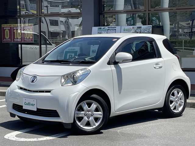 トヨタ ｉＱ 100G 長野県 2009(平21)年 3.9万km ホワイトパールクリスタルシャイン 社外ナビ/・CD/DVD/TV/FM/AM/バックカメラ/スタッドレス積み込み純正AW/社外ETC/純正フロアマット/純正１５インチAW/スマートキー/スペアキー有/電格ミラー/ドアバイザー/取り扱い説明書/保証書