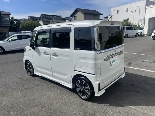 スズキ スペーシア カスタム HYBRID XS 神奈川県 2022(令4)年 3.5万km パール