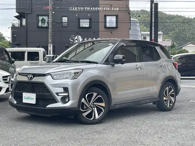 トヨタ ライズ Z 静岡県 2021(令3)年 2.3万km ブラックマイカメタリック/ブライトシルバーメタリック ワンオーナー/純正ナビ/ワンセグTV/CD/SD/全方位カメラ/前後ドライブレコーダー/前後コーナーセンサー/衝突軽減ブレーキ/レーンキープアシスト/ブラインドスポットモニター/レーダークルーズコントロール/前席シートヒーター/ビルトインETC/LEDヘッドライト/LEDフォグ/ステアリングスイッチ/スマートキー×2/保証書/取扱説明書/ナビ取扱説明書/R5/R6/R7点検記録簿有