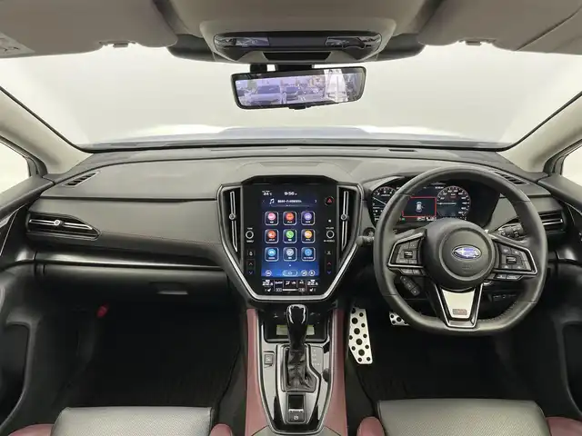 スバル レヴォーグ 1．8STIスポーツ EX 富山県 2020(令2)年 4万km WRブルーパール 4WD/純正ナビ（AM/FM/AUX/USB/BT/Carplay）/フルセグTV/バック/フロント/サイドカメラ/プリクラッシュブレーキ/追従機能付クルーズコントロール/レーンキープアシスト/オートLEDヘッドライト/フォグランプ/クリアランスソナー/電動リアゲート/ドライブレコーダー/デジタルインナーミミラー/パドルシフト/レザーシート/前席パワーシート/前席シートヒーター/純正AW/スマートキー×２/プッシュスタート/アイドリングストップ/取扱説明書/保証書