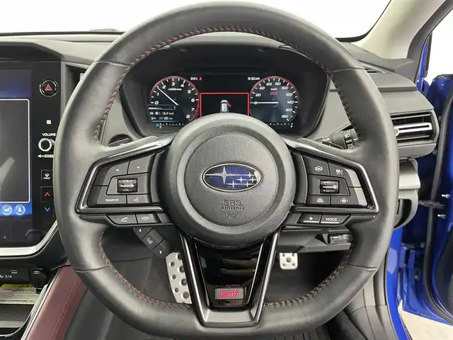 スバル レヴォーグ 1．8STIスポーツ EX 富山県 2020(令2)年 4万km WRブルーパール 4WD/純正ナビ（AM/FM/AUX/USB/BT/Carplay）/フルセグTV/バック/フロント/サイドカメラ/プリクラッシュブレーキ/追従機能付クルーズコントロール/レーンキープアシスト/オートLEDヘッドライト/フォグランプ/クリアランスソナー/電動リアゲート/ドライブレコーダー/デジタルインナーミミラー/パドルシフト/レザーシート/前席パワーシート/前席シートヒーター/純正AW/スマートキー×２/プッシュスタート/アイドリングストップ/取扱説明書/保証書