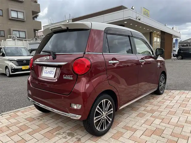 ダイハツ キャスト スタイル G SAⅡ 新潟県 2017(平29)年 6.6万km ファイアークォーツレッドM (株)IDOMが運営する【じしゃロン新潟店】の自社ローン対象車両になります。こちらは現金ご利用時の価格です。自社ローンご希望の方は別途その旨お申付け下さい。/純正6インチナビ/（フルセグTV/CD/DVD/BT/AM/FM）/走行中映像視聴不可/ドライブレコーダー（ナビ連動）/ETC/バックモニター/LEDヘッドライト/コーナーセンサー（後ろのみ）/衝突被害軽減システム/横滑り防止装置/プッシュスタート/スマートキー/スペアキー×１/取扱説明書