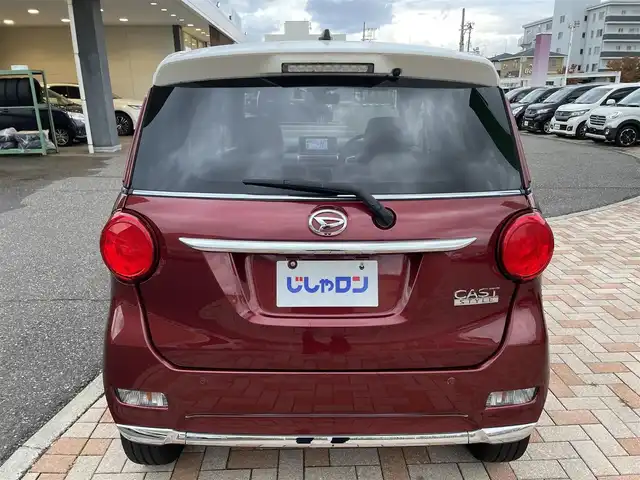 ダイハツ キャスト スタイル G SAⅡ 新潟県 2017(平29)年 6.6万km ファイアークォーツレッドM (株)IDOMが運営する【じしゃロン新潟店】の自社ローン対象車両になります。こちらは現金ご利用時の価格です。自社ローンご希望の方は別途その旨お申付け下さい。/純正6インチナビ/（フルセグTV/CD/DVD/BT/AM/FM）/走行中映像視聴不可/ドライブレコーダー（ナビ連動）/ETC/バックモニター/LEDヘッドライト/コーナーセンサー（後ろのみ）/衝突被害軽減システム/横滑り防止装置/プッシュスタート/スマートキー/スペアキー×１/取扱説明書