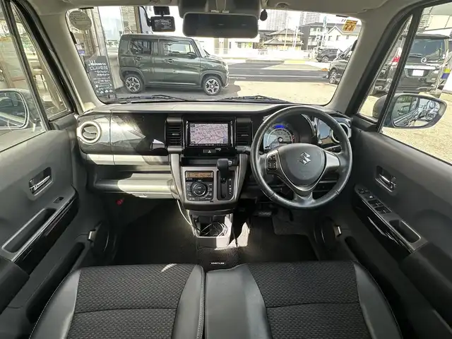 スズキ ハスラー Jスタイル Ⅱ 滋賀県 2016(平28)年 9.7万km ブルーイッシュブラックパール (株)IDOMが運営する【じしゃロン草津店】の自社ローン専用車両になりますこちらは現金またはオートローンご利用時の価格です。自社ローンご希望の方は別途その旨お申付け下さい/社外ナビ/レーンキープアシスト/横滑り防止システム/盗難防止システム/衝突軽減防止システム/アイドリングストップ/シートヒーター/Bluetooth/プッシュスタート/ETC