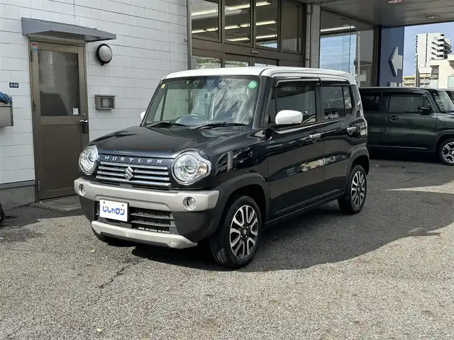 スズキ ハスラー Jスタイル Ⅱ 滋賀県 2016(平28)年 9.7万km ブルーイッシュブラックパール (株)IDOMが運営する【じしゃロン草津店】の自社ローン専用車両になりますこちらは現金またはオートローンご利用時の価格です。自社ローンご希望の方は別途その旨お申付け下さい/社外ナビ/レーンキープアシスト/横滑り防止システム/盗難防止システム/衝突軽減防止システム/アイドリングストップ/シートヒーター/Bluetooth/プッシュスタート/ETC