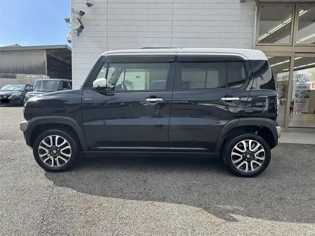 スズキ ハスラー Jスタイル Ⅱ 滋賀県 2016(平28)年 9.7万km ブルーイッシュブラックパール (株)IDOMが運営する【じしゃロン草津店】の自社ローン専用車両になりますこちらは現金またはオートローンご利用時の価格です。自社ローンご希望の方は別途その旨お申付け下さい/社外ナビ/レーンキープアシスト/横滑り防止システム/盗難防止システム/衝突軽減防止システム/アイドリングストップ/シートヒーター/Bluetooth/プッシュスタート/ETC