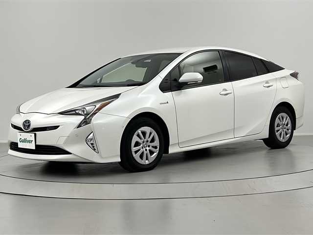 トヨタ プリウス Sセーフティプラス 福島県 2018(平30)年 9.2万km ホワイトパールクリスタルシャイン /禁煙車//純正ナビ/CD・DVD・BT・フルセグTV・MSV//トヨタセーフティセンス//オートハイビーム//クリアランスソナー//LEDライト//ステアリングリモコン//フォグライト//スマートキー//バックカメラ//ビルトインETC//レーダークルーズコントロール