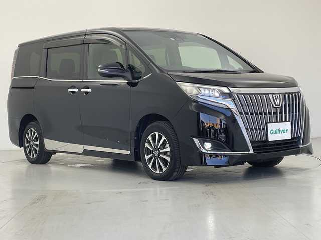 トヨタ エスクァイア Gi 愛知県 2019(令1)年 1.7万km ブラック トヨタセーフティセンス/・プリクラッシュセーフティ/・レーンキープアシスト/・ハイビームアシスト/純正9インチナビ/・フルセグTV/・Bluetooth/・CD/DVD/・SDREC/・SD/・AM/FM/バックカメラ/両側パワースライドドア/黒革シート/シートヒーター/クリアランスソナー/パーキングサポートブレーキ/ETC/LEDヘッドライト/純正15アルミホイール/スマートキー/プッシュスタート/アイドリングストップ