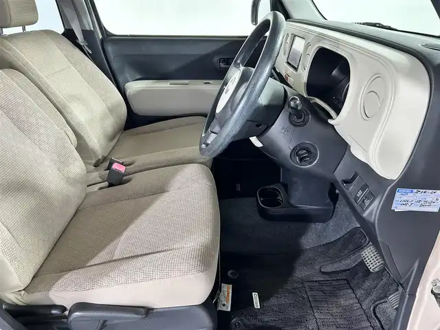 ダイハツ ミラ ココア X 佐賀県 2014(平26)年 8.3万km ココアベージュマイカメタリック 社外７インチナビ　/フルセグ/BT/CD/DVD/MSV/AM/FM/スマートキー　/アイドリングストップ　/純正フロアマット　/ＩＳＯＦＩＸ　/ダブルエアバック