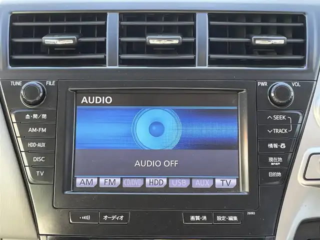 トヨタ プリウス α S 和歌山県 2011(平23)年 3.7万km クリアストリームメタリック メーカーナビ/バックカメラ/ワンセグTV/純正フロアマット/アイドリングストップ/パーキングアシスト/ビルトインETC/純正ホイールキャップ/ハロゲンヘッドライト/オートライト