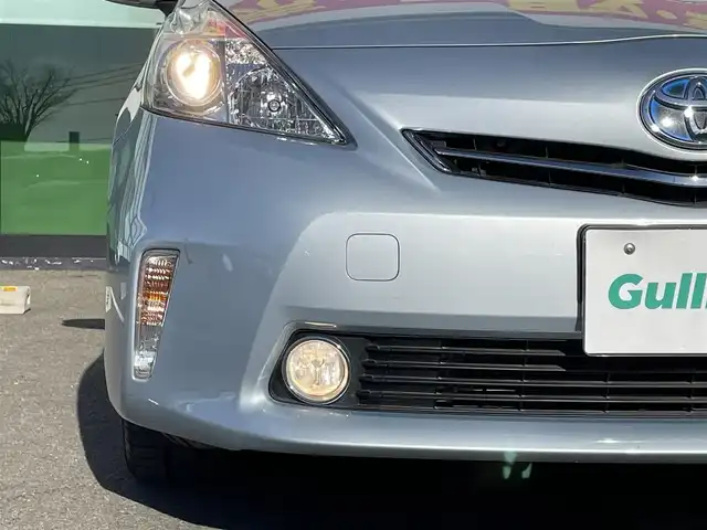 トヨタ プリウス α S 和歌山県 2011(平23)年 3.7万km クリアストリームメタリック メーカーナビ/バックカメラ/ワンセグTV/純正フロアマット/アイドリングストップ/パーキングアシスト/ビルトインETC/純正ホイールキャップ/ハロゲンヘッドライト/オートライト