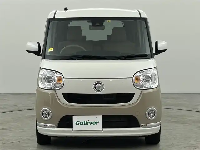 ダイハツ ムーヴ キャンバス G メイクアッフ SA Ⅱ 福岡県 2017(平29)年 1.6万km パールホワイトⅢ/ナチュラルベージュマイカメタリック 2トーン 純正ナビ（ＢＴ，フルセグＴＶ）　/バックカメラ　/コーナーセンサー　/衝突被害軽減ブレーキ　/レーンキープ　/横滑り防止装置　/アイドリングストップ　/両側電動スライドドア　/プッシュスタート　/ＬＥＤ　/オートライト