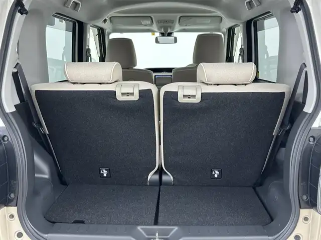 ダイハツ ムーヴ キャンバス G メイクアッフ SA Ⅱ 福岡県 2017(平29)年 1.6万km パールホワイトⅢ/ナチュラルベージュマイカメタリック 2トーン 純正ナビ（ＢＴ，フルセグＴＶ）　/バックカメラ　/コーナーセンサー　/衝突被害軽減ブレーキ　/レーンキープ　/横滑り防止装置　/アイドリングストップ　/両側電動スライドドア　/プッシュスタート　/ＬＥＤ　/オートライト